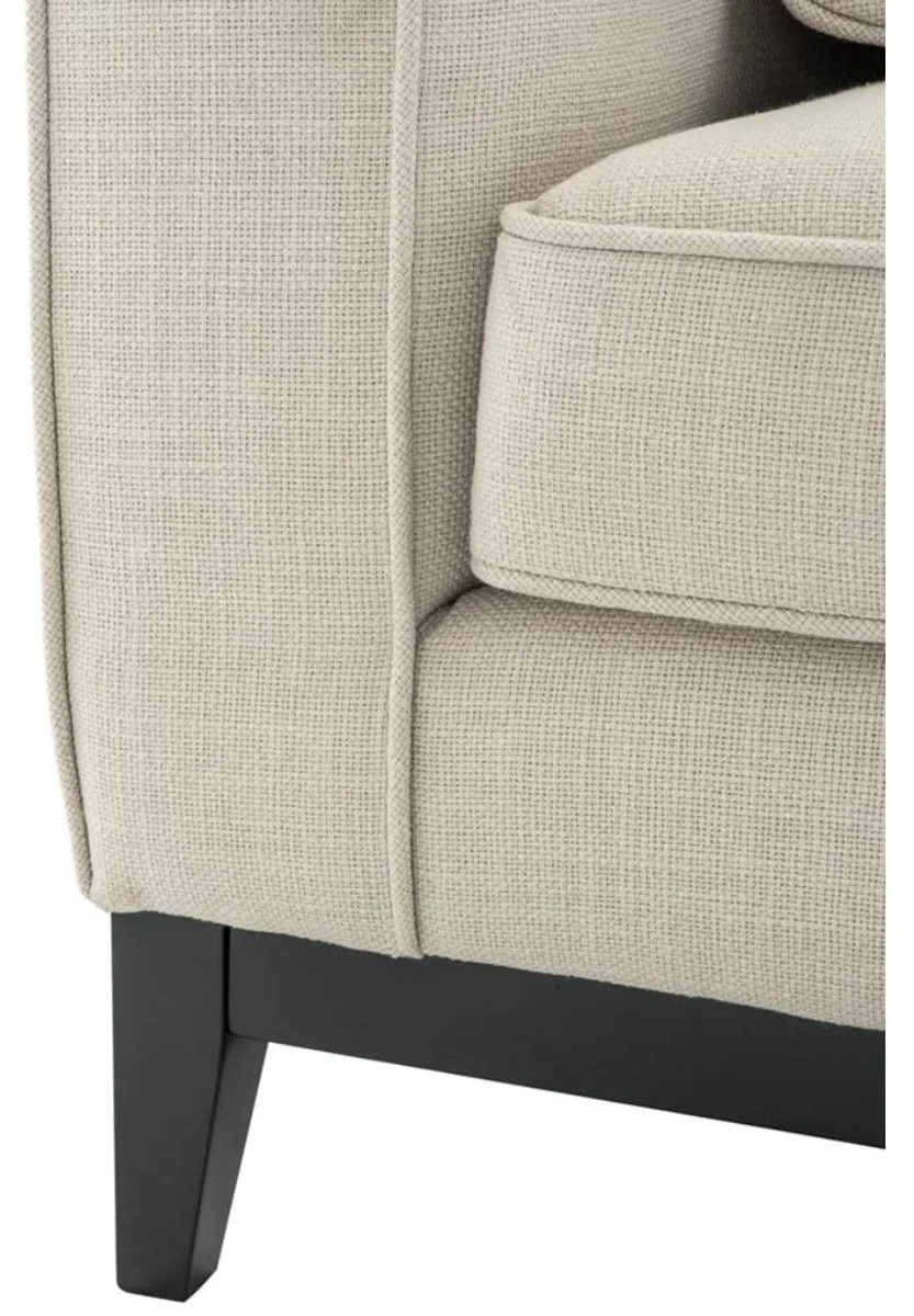 Living room sofa natural color 248 x 127 x H. 94 cm - luxury living room furniture