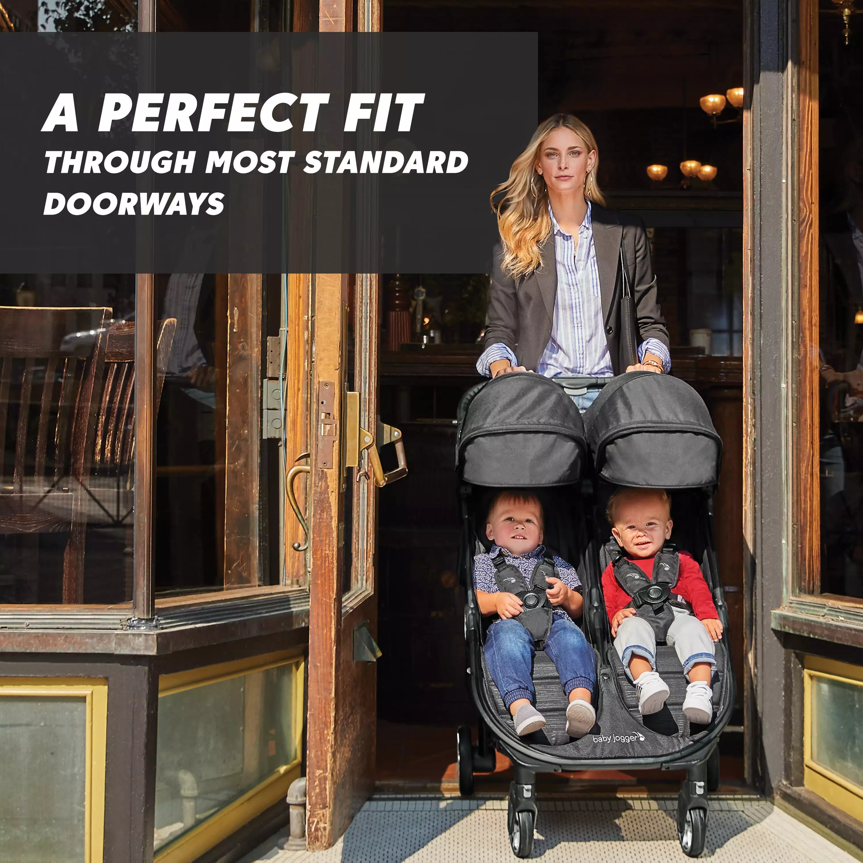 Stadtführung 2 doppelter ultrakompakter Side-by-Seiten-Doppelwagen