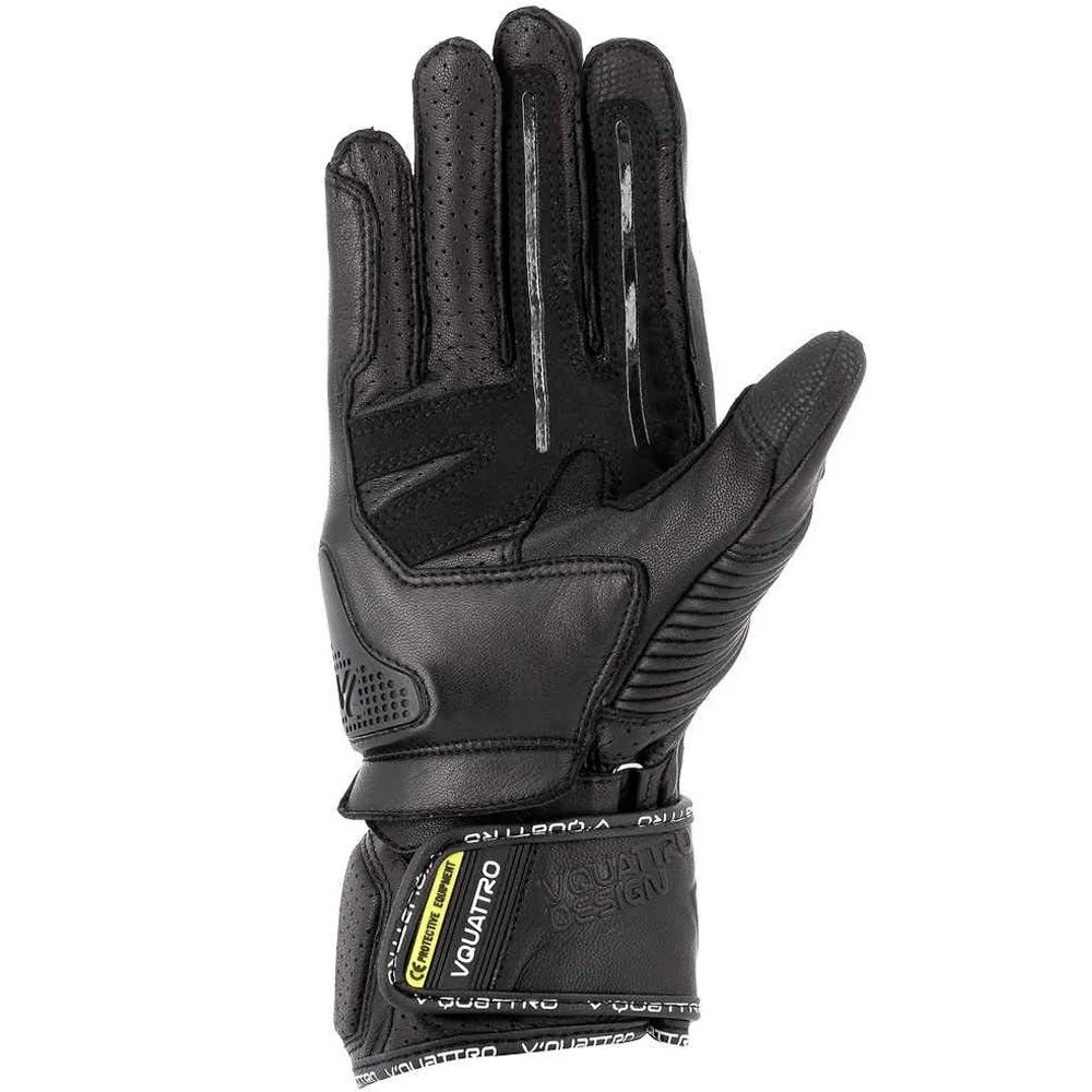 VQUATTRO RL18 BLACK SUMMER GLOVES