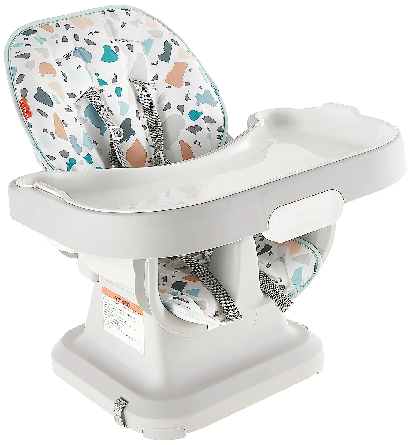 Einfacher, sauberer Hochstuhl für Babys und Kleinkinder, tragbarer Esszimmersitz mit herausnehmbarem Tabletteinsatz,