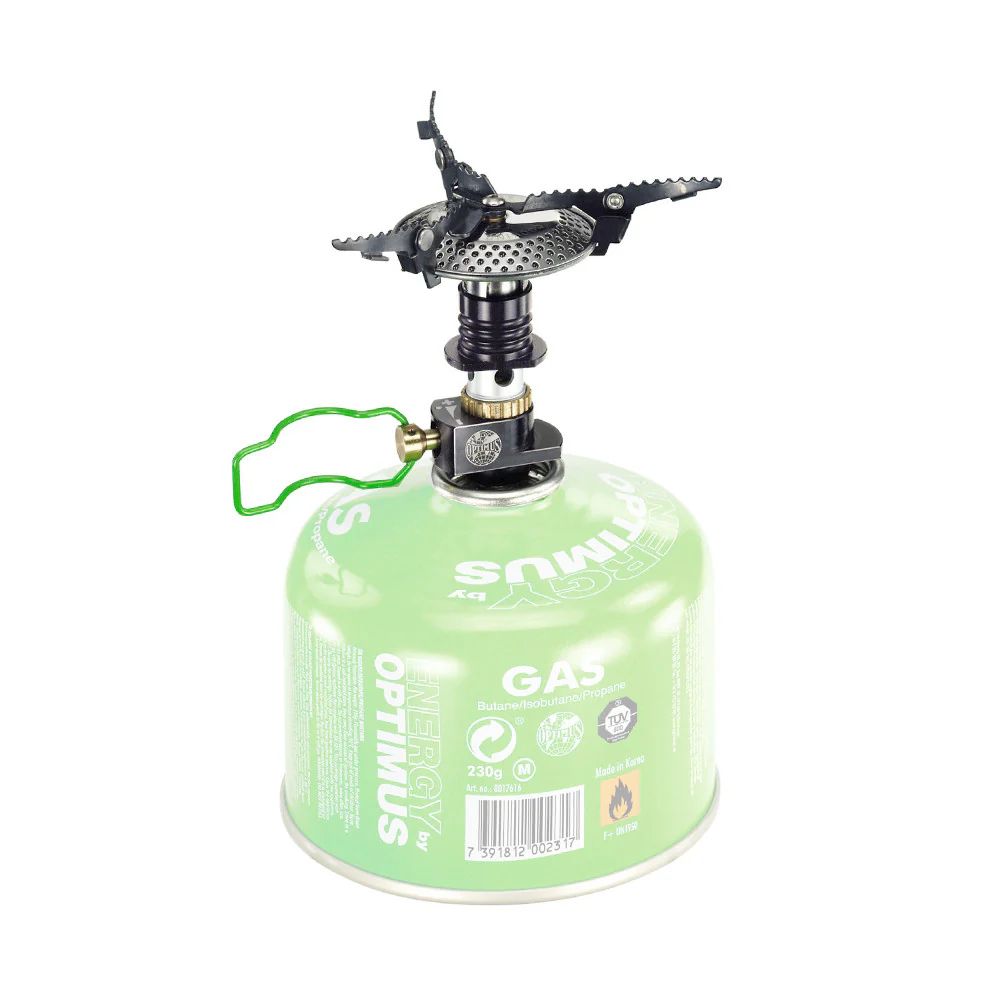 Optimus Crux - Hornillo de gas para camping ultraligero