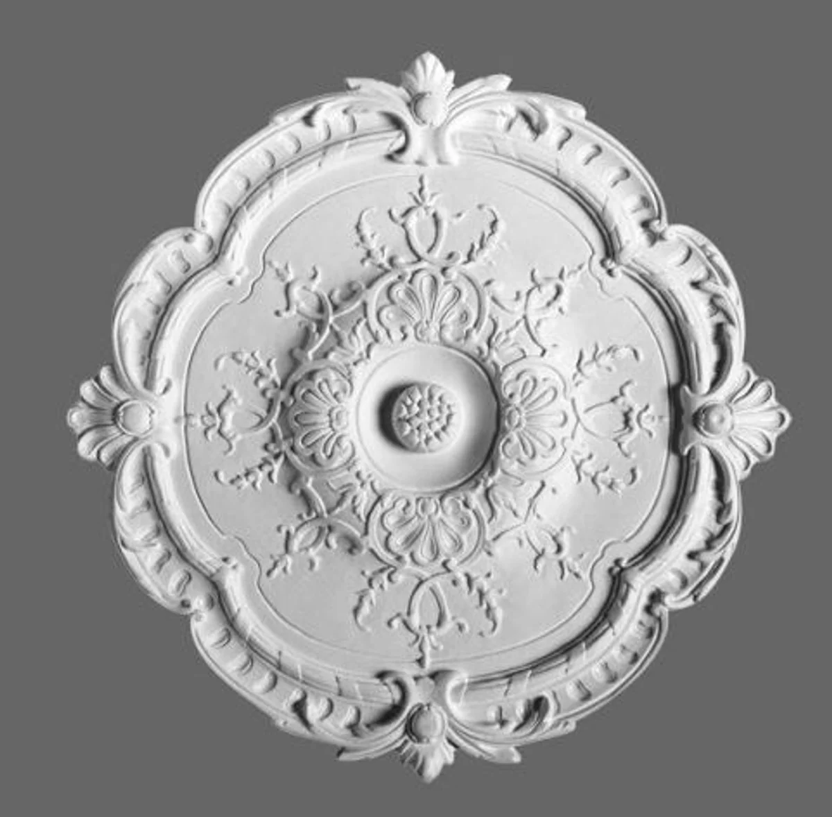 Stucco rosette 38.5 x 38.5 cm Ceiling stucco Ceiling rosette Stucco rosette Wall rosette Baroque Jugendstil