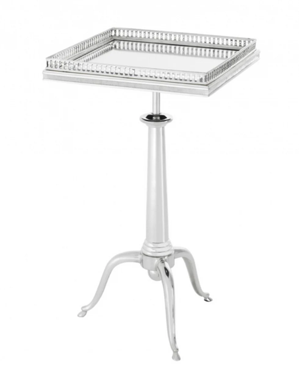 Luxury Art Deco designer side table silver - luxury hotel table