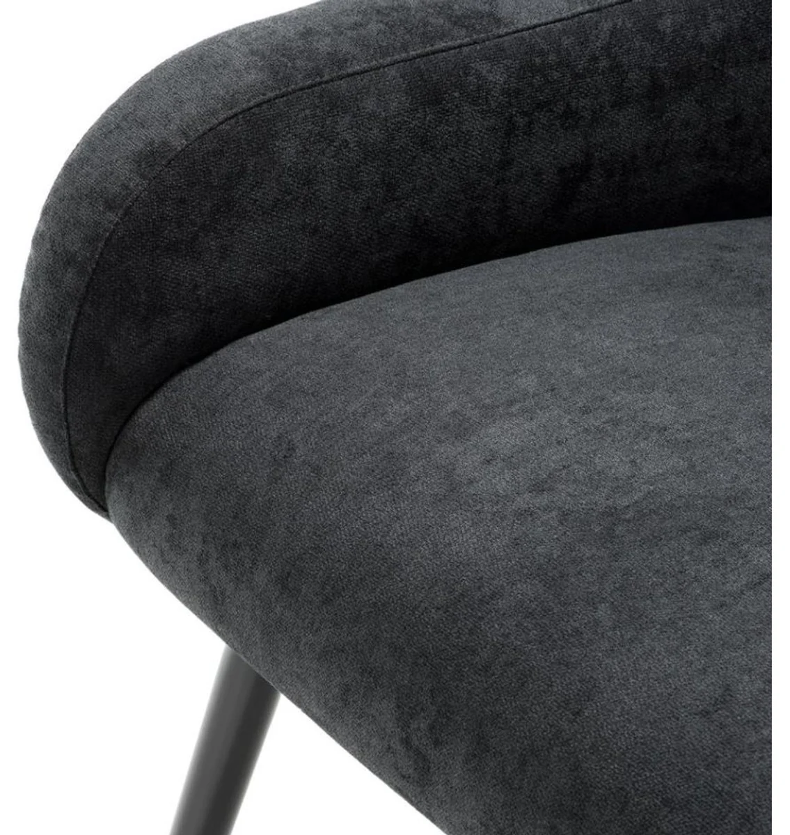 Designer dining chair with armrests - luxury collection