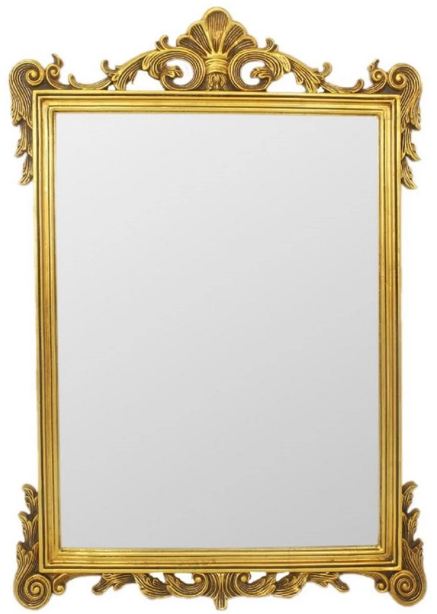 Baroque mirror gold 75 x H. 110 cm - wall mirror in baroque style - antique style wardrobe mirror - living room mirror - baroque furniture