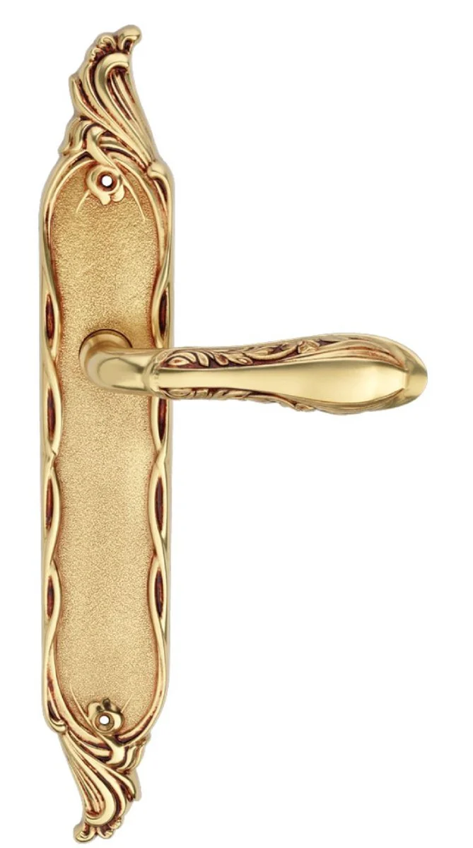 Art Nouveau door handle set French gold 14.8 x H. 33 cm - Baroque & Art Nouveau hotel accessories