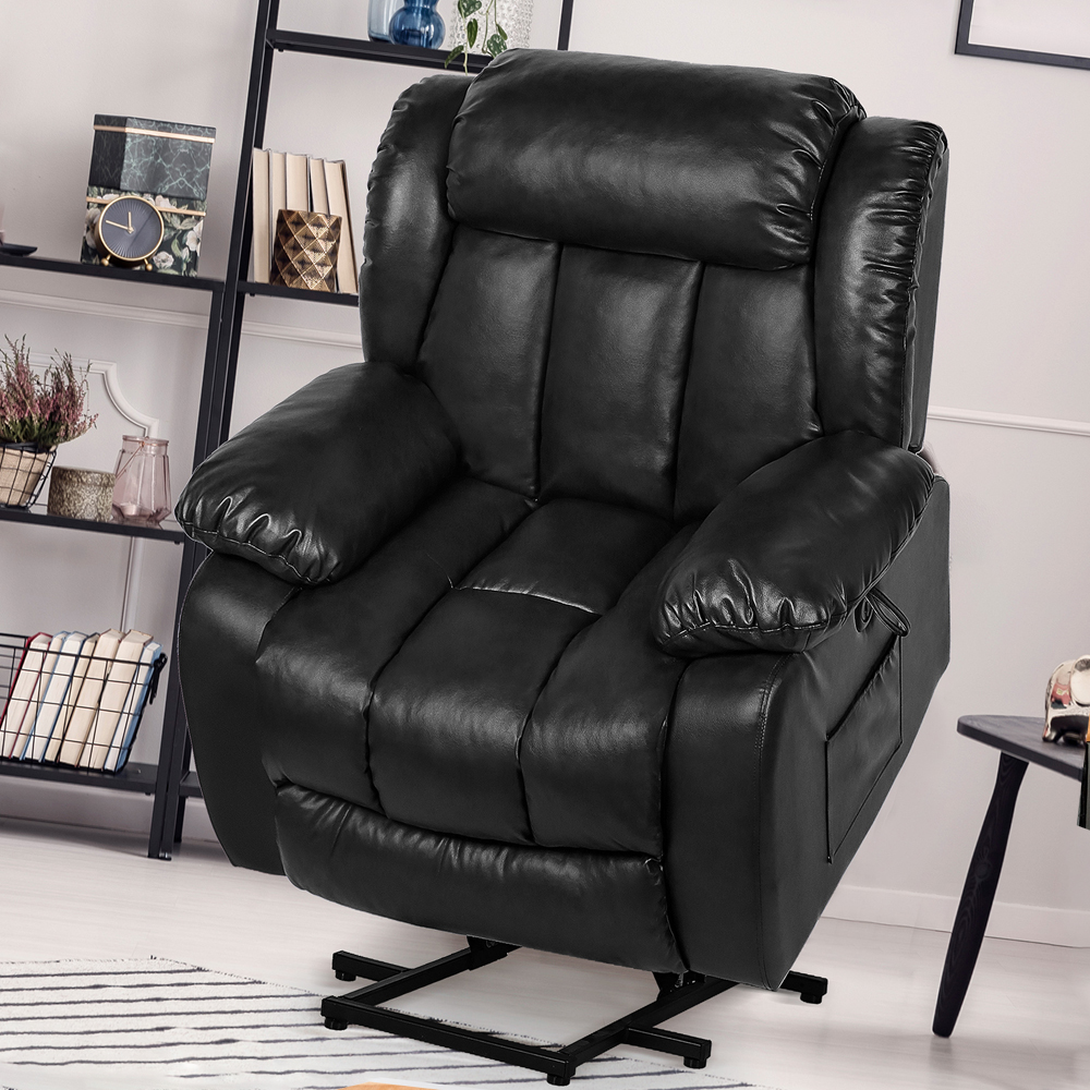 Beste MassageTheater Sitzplatz für Homes Power Electric Recliner Stuhl Film Theater Sitze mit USB Port, Side Pocket