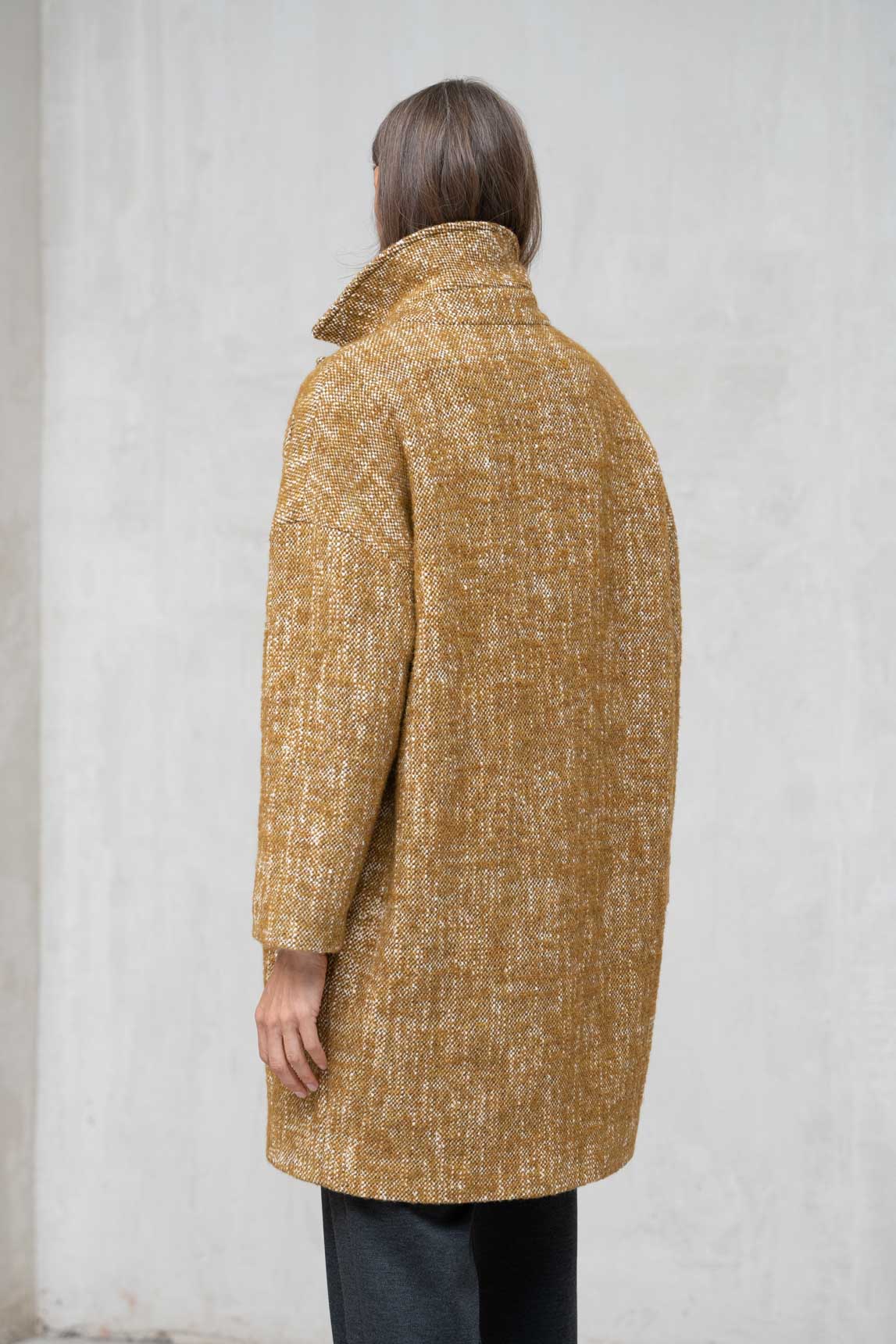 Rivera-Spanien-Monza-Senf-Heide-Mantel