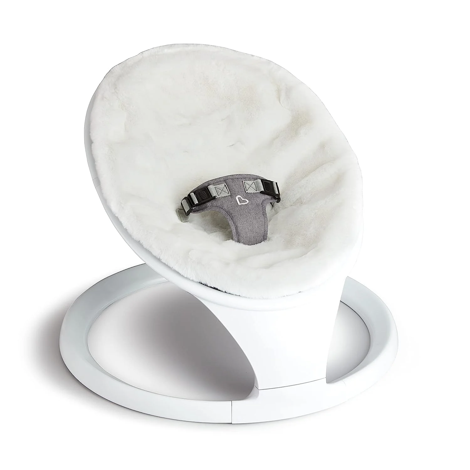 Bluetooth-fähige, leichte Babyschaukel mit natürlicher Bewegung in 5 Bewegungsbereichen, inklusive Fernbedienung