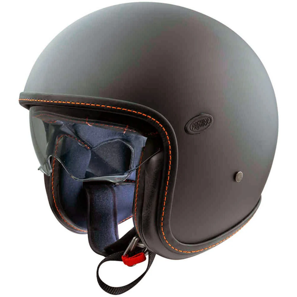 CASCO JET PREMIER VINTAGE U9BM - NEGRO MATE