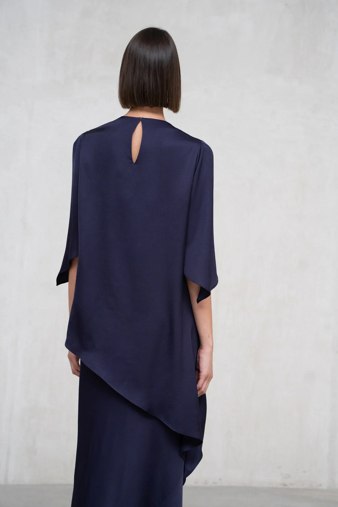 Rivera-Spanien Marineblaue Bluni-Bluse