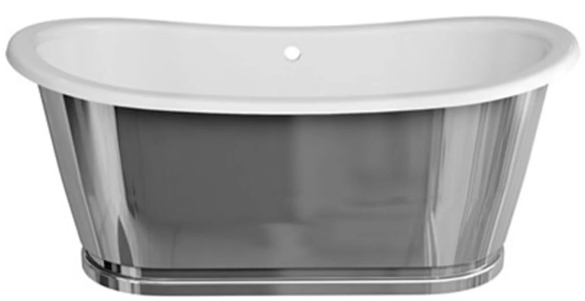 Luxury Art Nouveau bathtub 167.5 x 76.1 x H. 71.1 cm - Various colors - Freestanding retro bathtub - Bathroom furniture