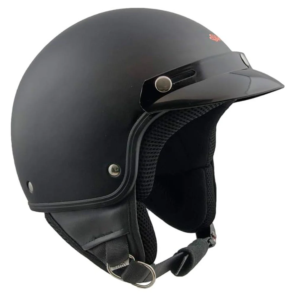 CASCO JET SKAP 1FH SMARTY NEGRO MATE
