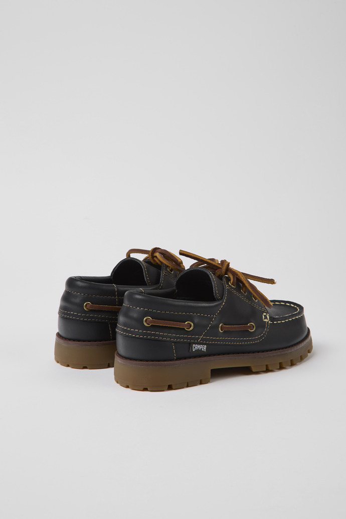 Compas Dunkelblaue Lederschuhe für Jungen