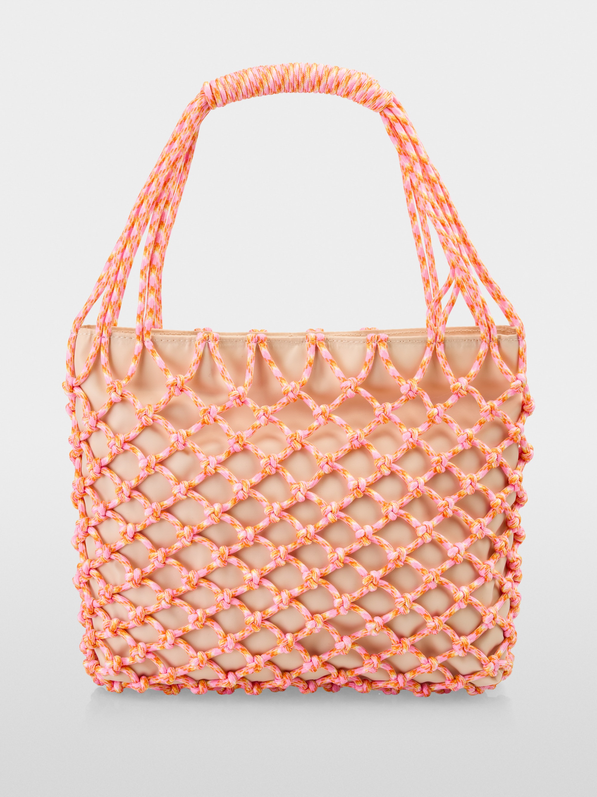 Marc-Cain Satchel-Tasche aus mehrfarbiger Kordel