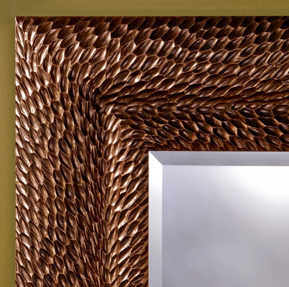 Luxury designer wall mirror copper colored 116 x H. 140 cm - Hotel Furniture & Accessories