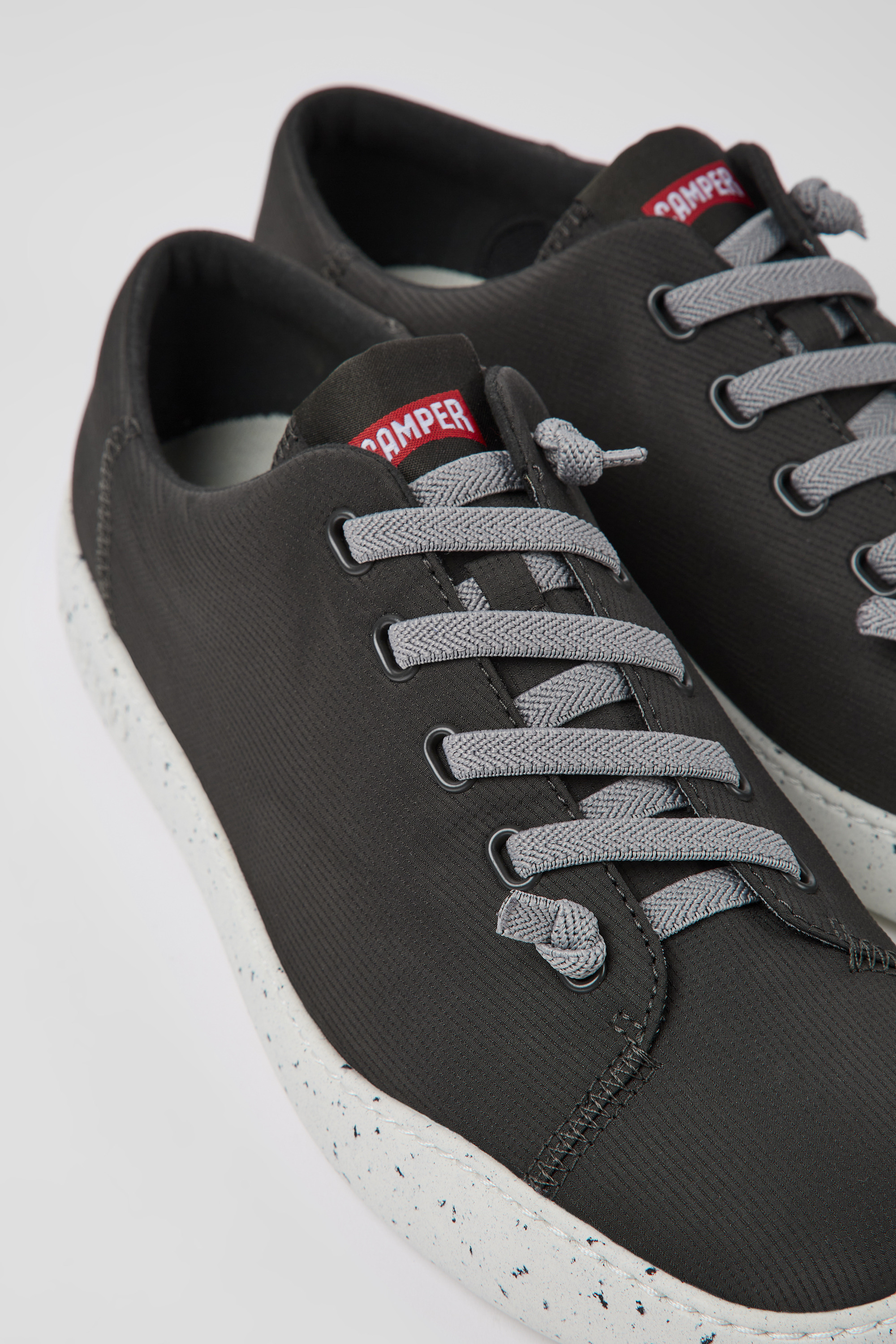 Peu Touring - Graue Textil Turnschuhe für Herren