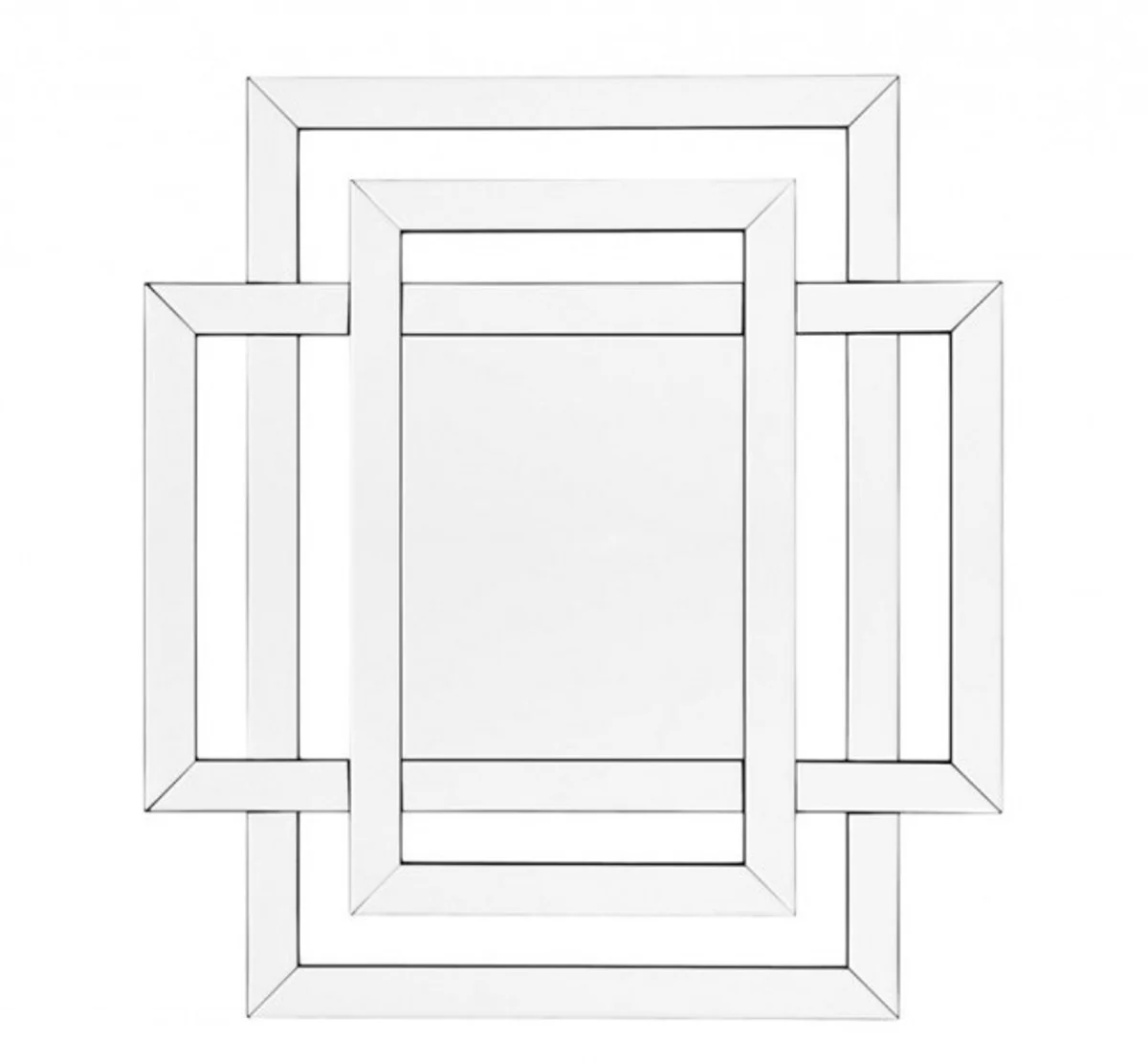 Designer luxury wall mirror 100 x H 110 cm - luxury hotel mirror