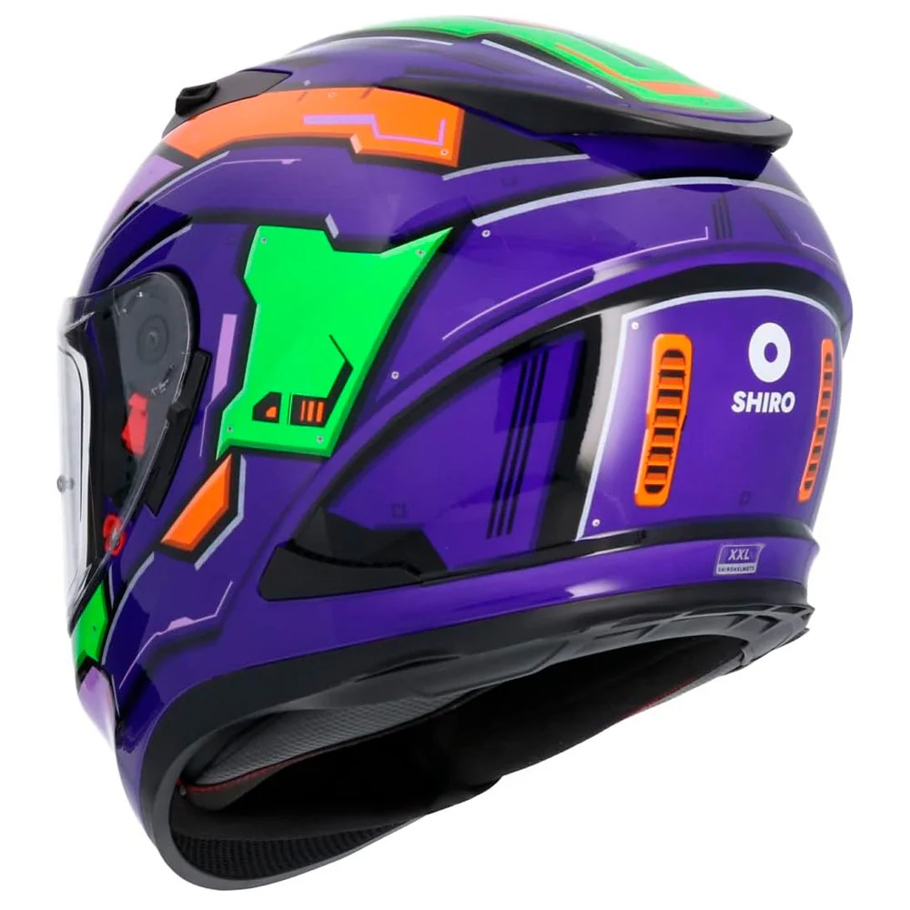 SHIRO SH-605 SHADOW LILAC/VIOLET HELMET