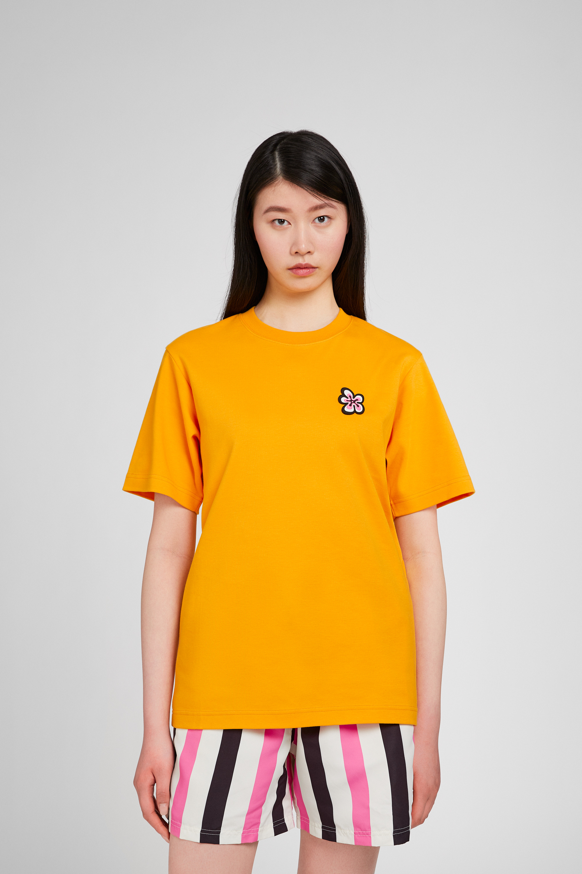T-Shirt - Orange Bio Baumwolle T-Shirt