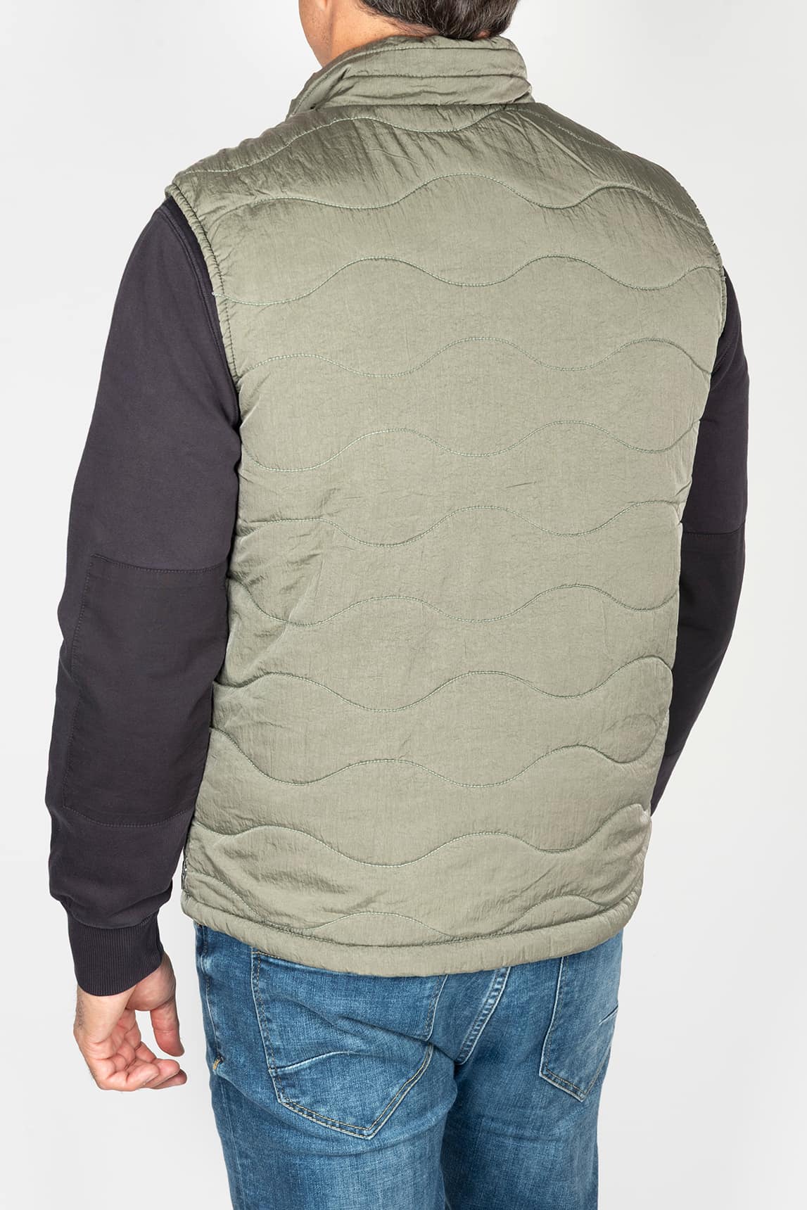 Rivera-Spain Khakigrüne gesteppte Kielweste