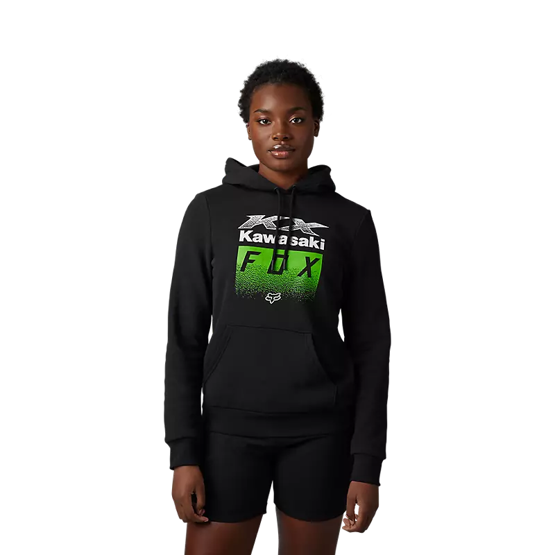 Frauen Fuchs x Kawasaki Pullover Hoodie