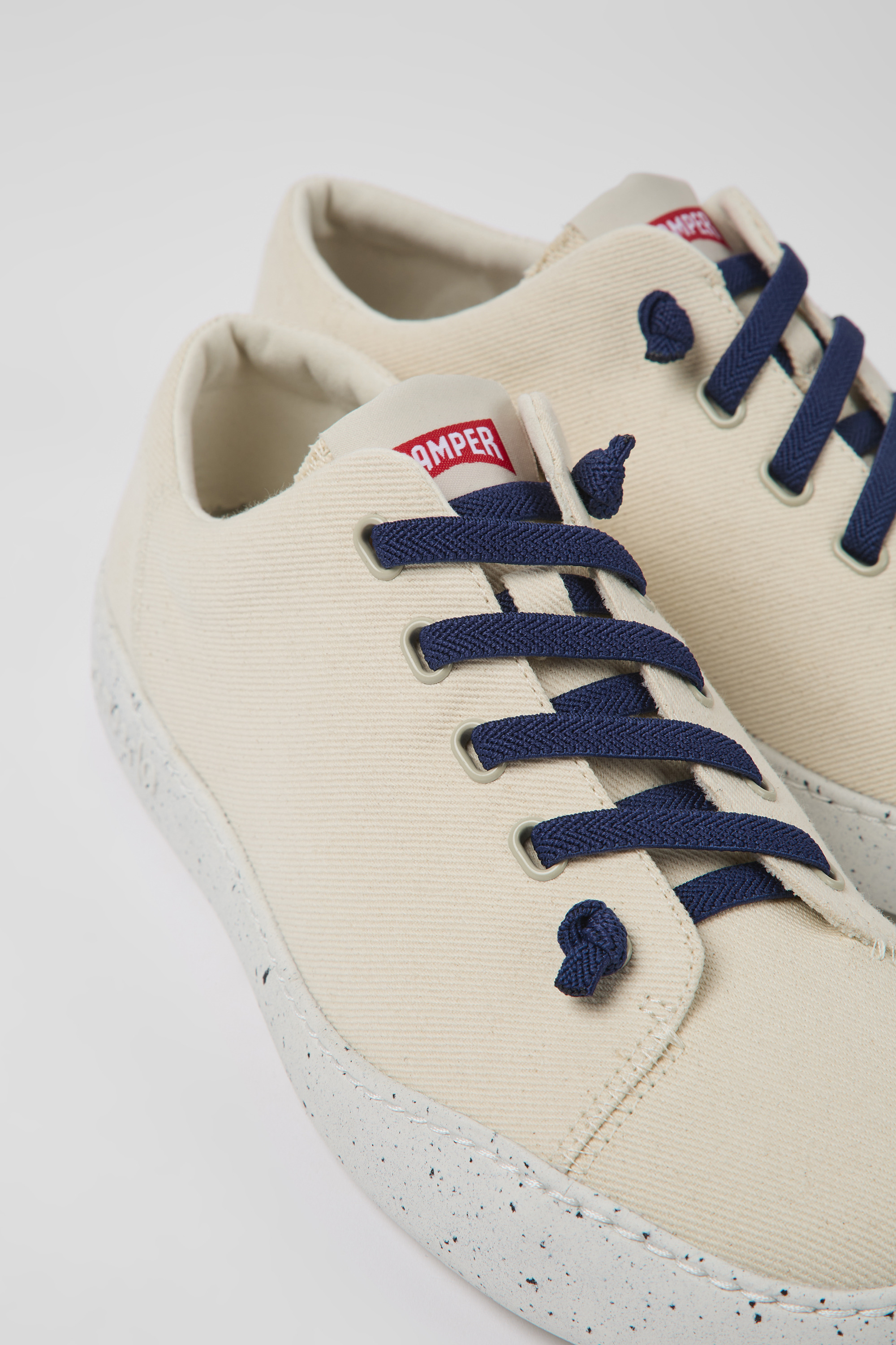 Peu Touring - Beige Textil Turnschuhe für Herren