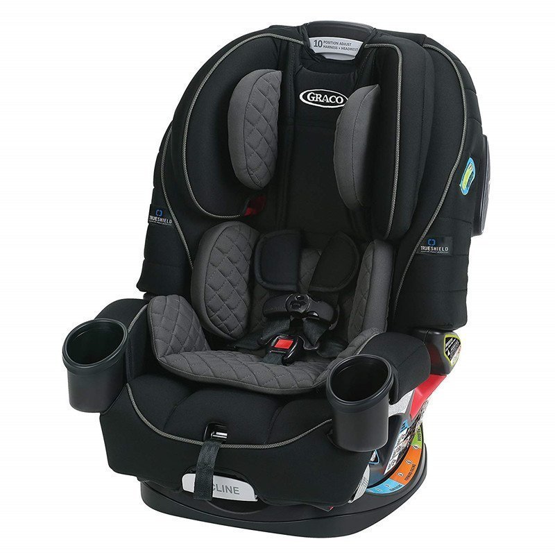 4EVER 4-IN-1 CAR SEAT FEATURIERUNG TRUESHIELD TECHNOLOGIE