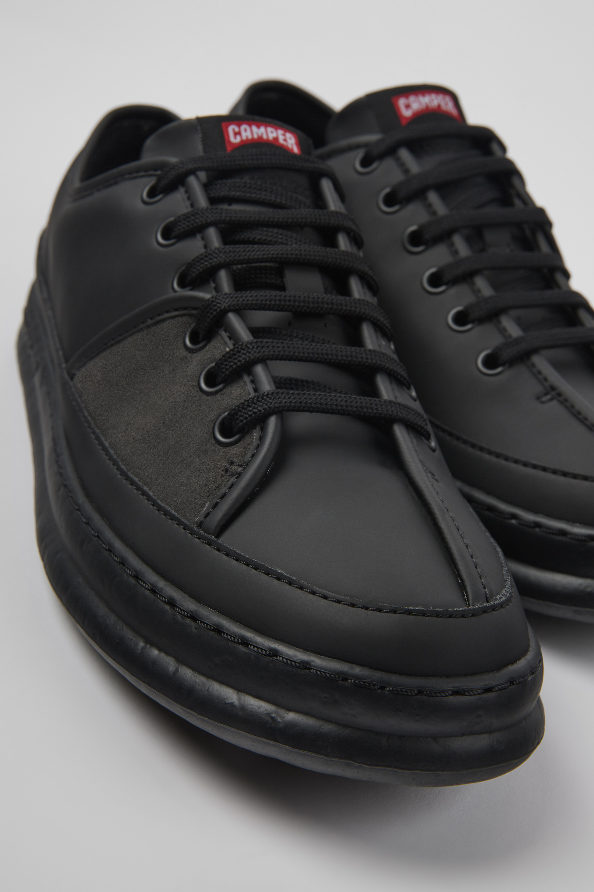 Twins - Mehrfarbiges Leder und Nubuck Turnschuhe für Herren