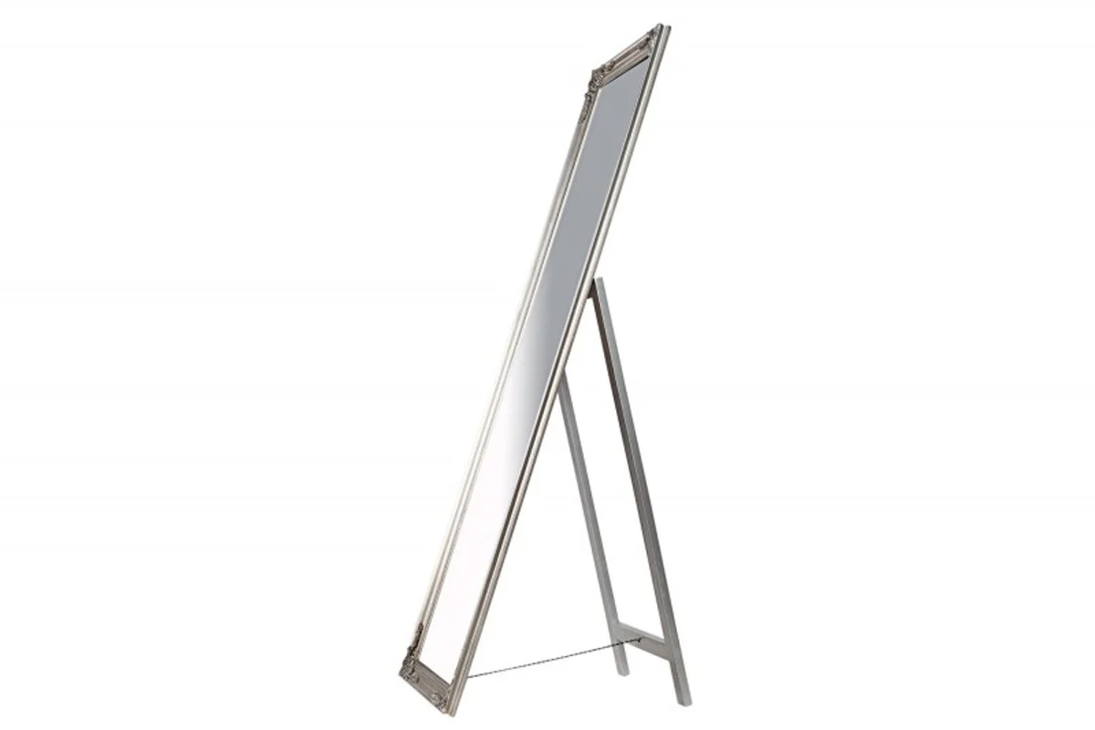 Luxury standing mirror 160 cm - designer mirror - silver