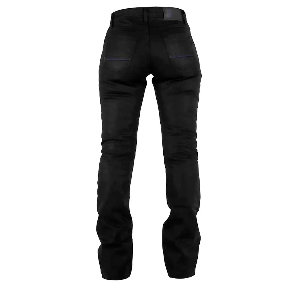 DONINGTON OVERLAP JEANERO BK BK WAXED LADY NEGRO