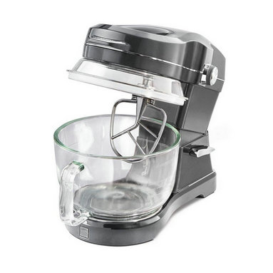 Elite Ovation 5 qt. 10-Speed Grau Stand Mixer mit Flat Beater, Dough Hook und Wire Whisk