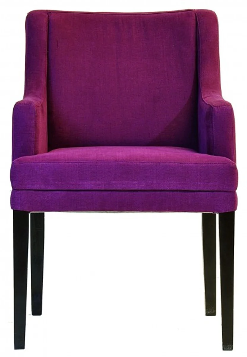 Designer dining room chair ModEF 285 Burgundy / Black - Hotel furnishings