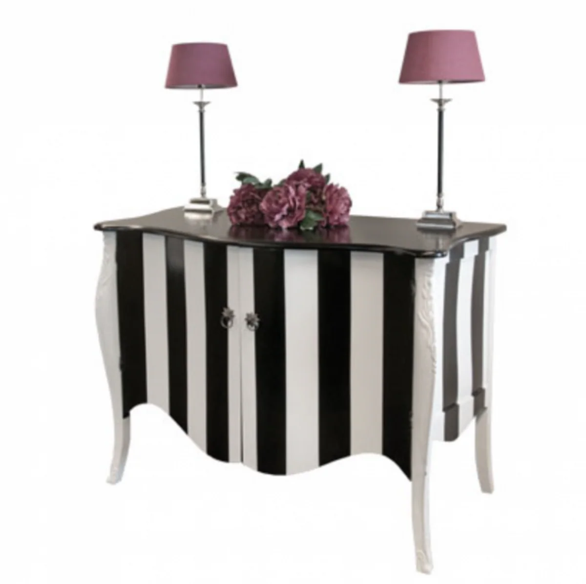 Luxus Mahagoni Kommode B 120 cm, H 87 cm, T 60 cm - Limited Edition