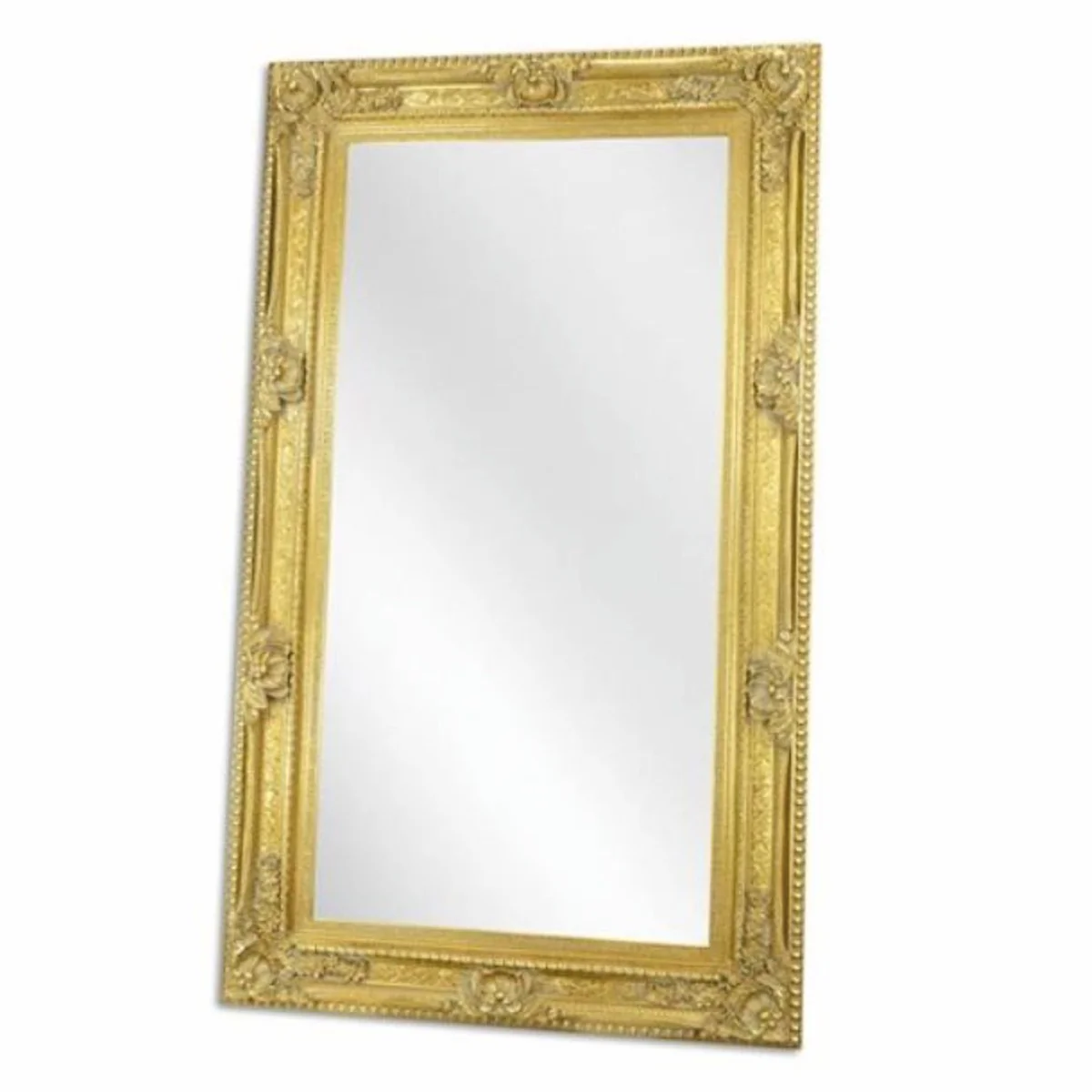Baroque mirror gold H. 217 cm - Baroque style wall mirror