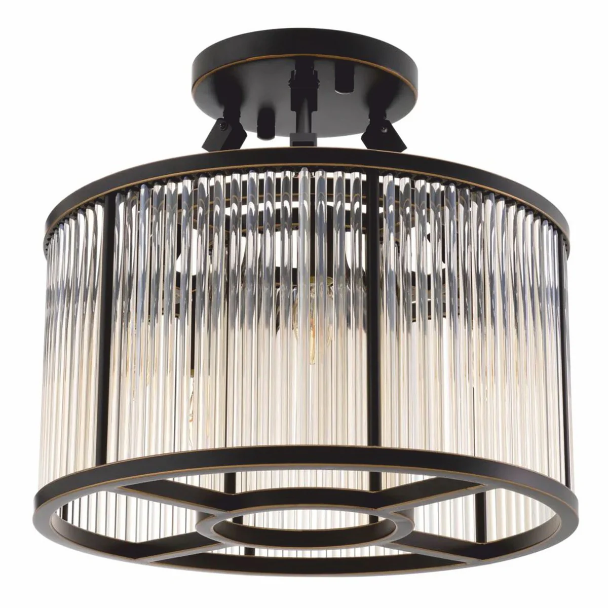 Luxury living room ceiling light bronze Ø 45 cm - Luxury Lights