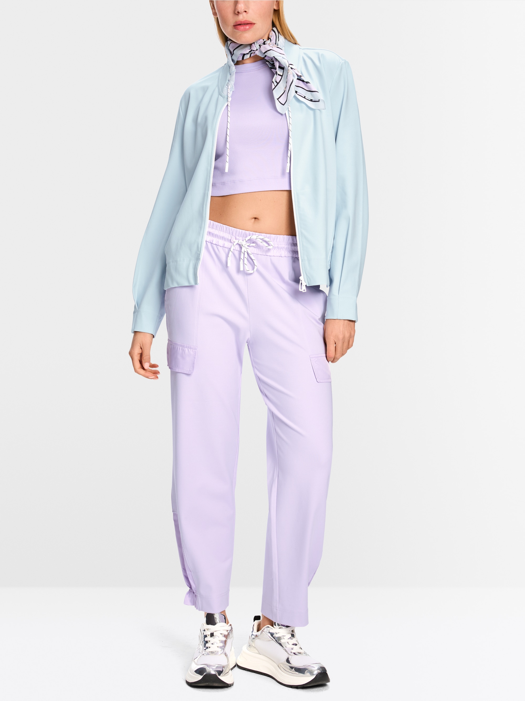 Marc-Cain Jacke mit Rüscheneffekt