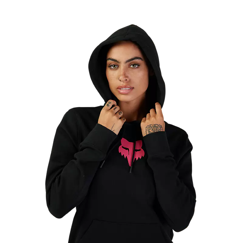 Women Fox Head Pullover Hoodie