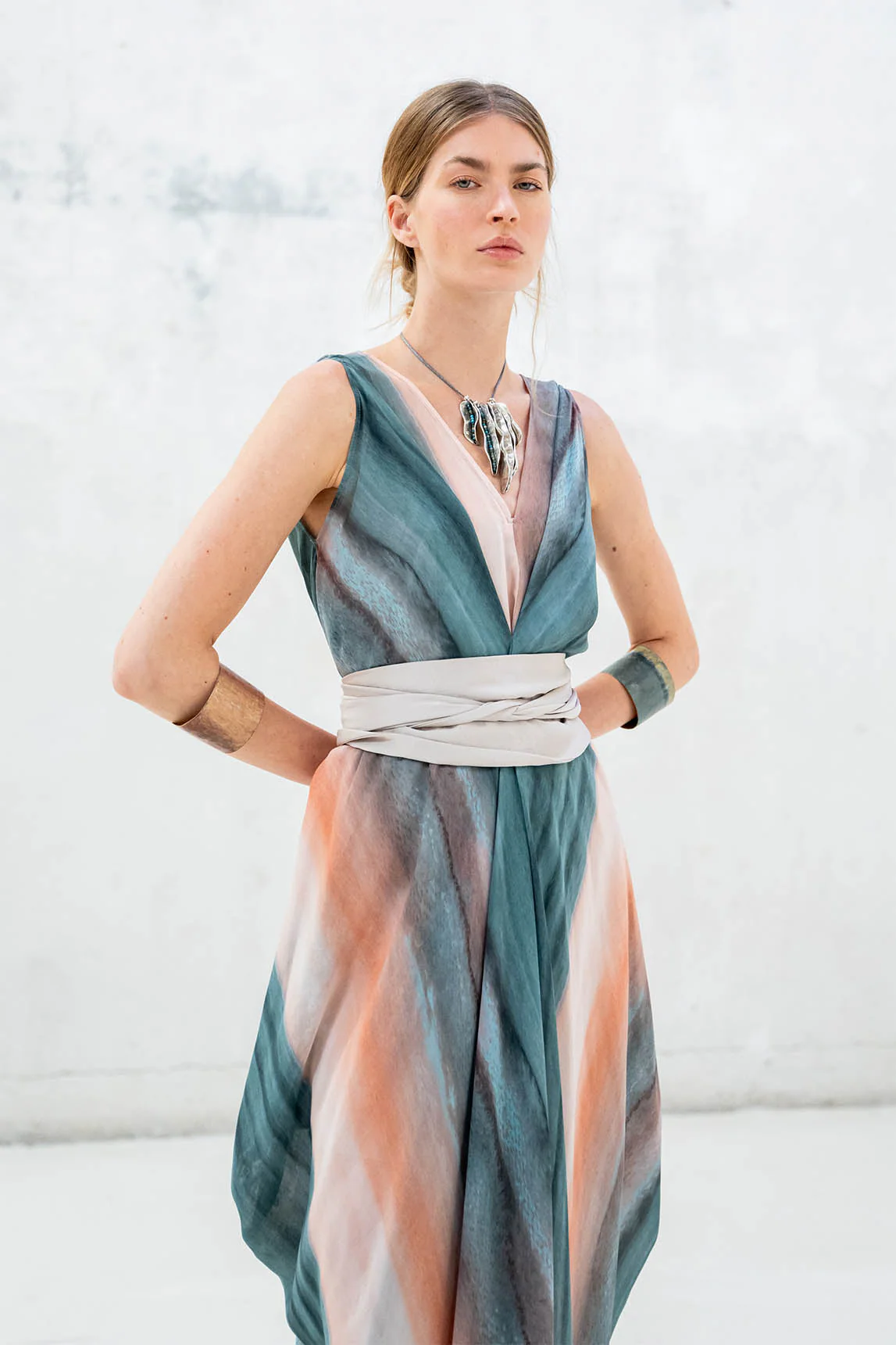 Rivera-Spanien Helena Kleid