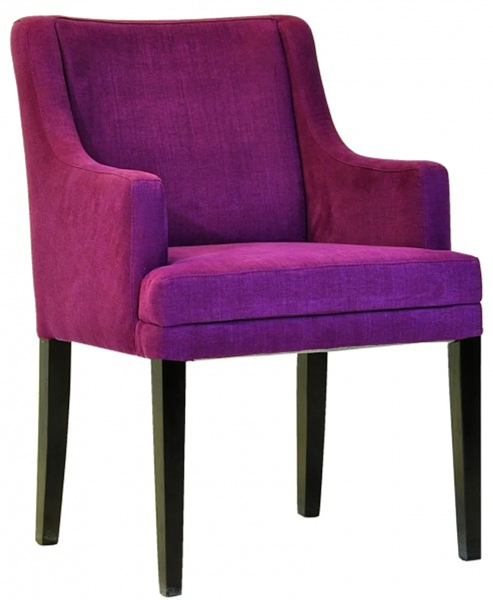 Designer dining room chair ModEF 285 Burgundy / Black - Hotel furnishings