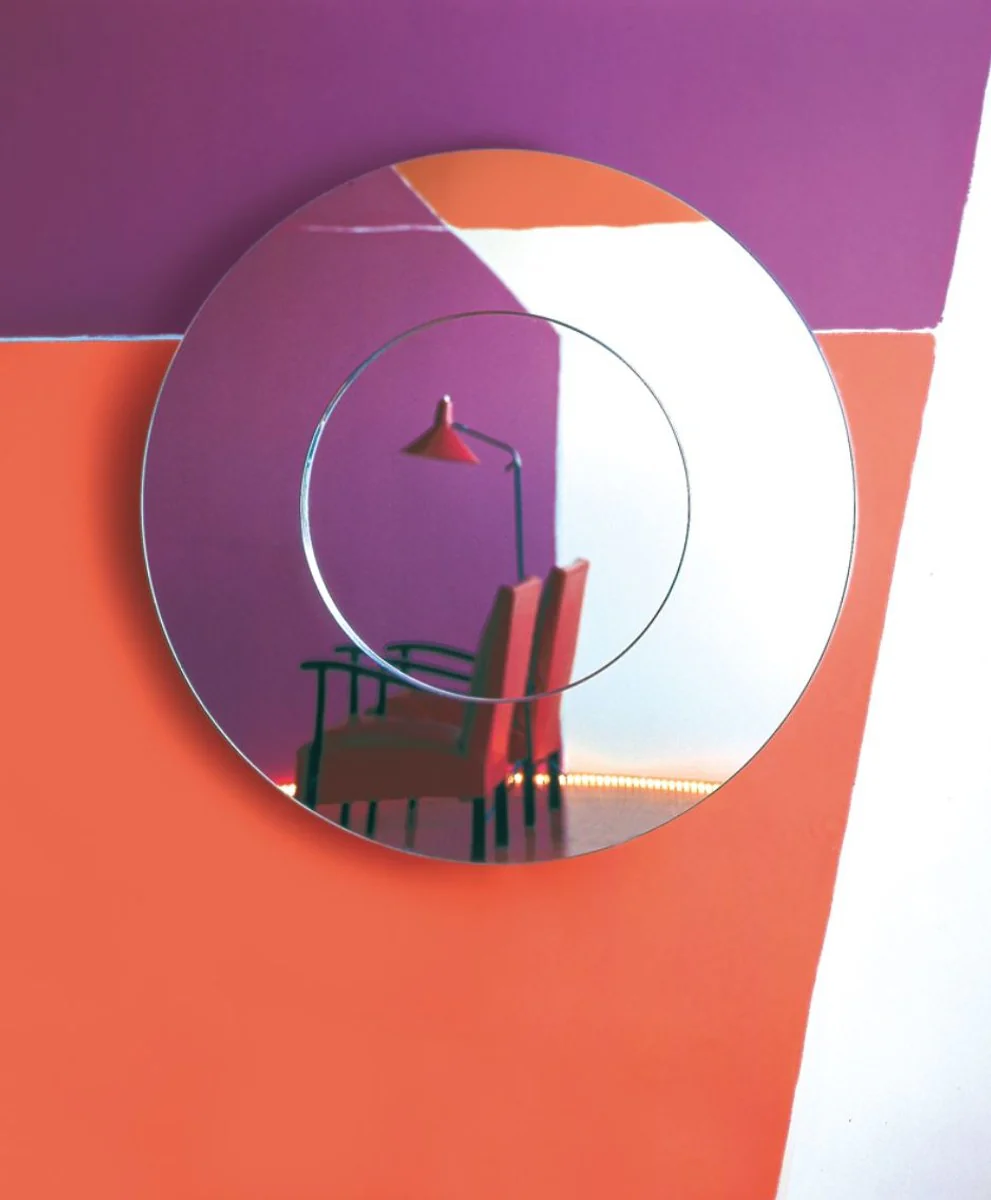 Luxury wall mirror Ø 110 cm - luxury furniture