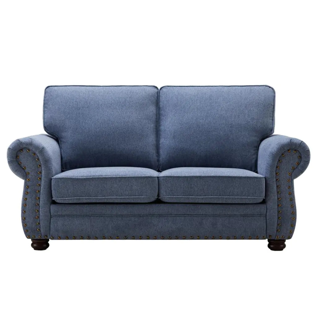 Norberto 66''' Rolled Arm Loveseat