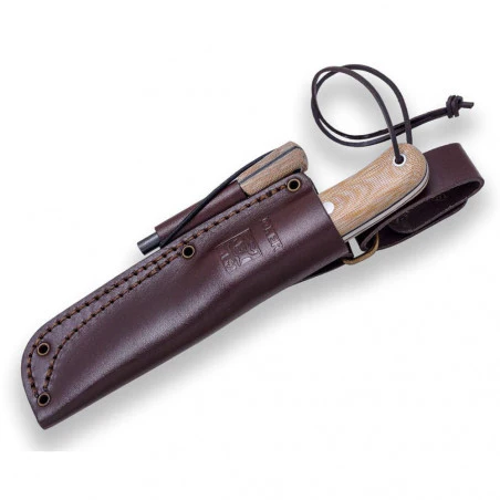 Joker Nessmuk S Nogal con ferrocerio - Cuchillo de supervivencia y buscraft