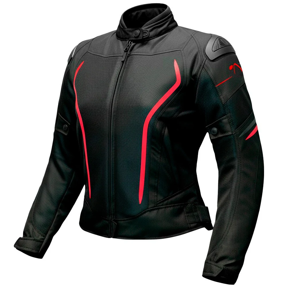 4 STATION OUT DIVINE LADY JACKET - BLACK / RED