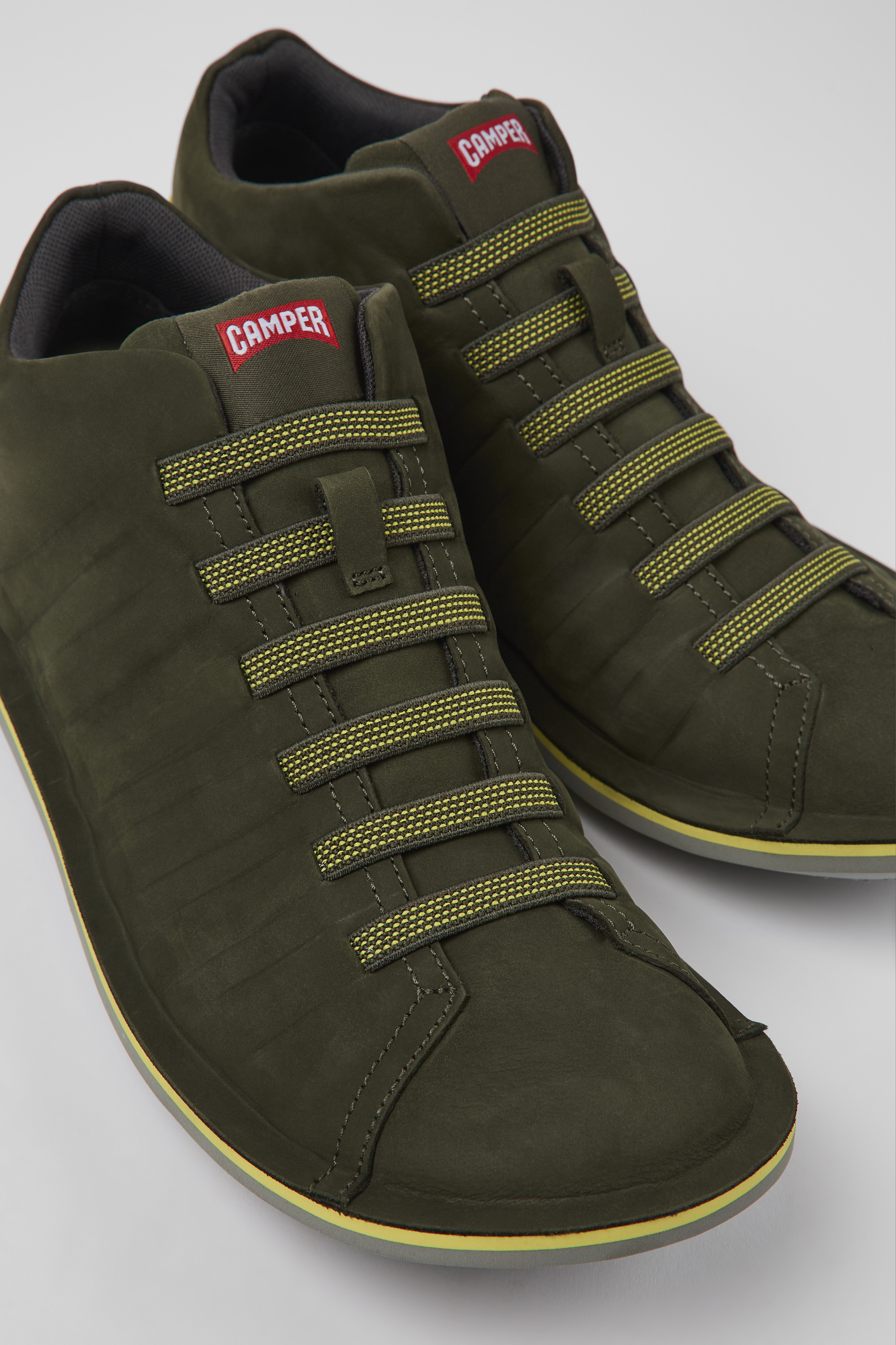 Beetle - Grüne Nubuck Turnschuhe