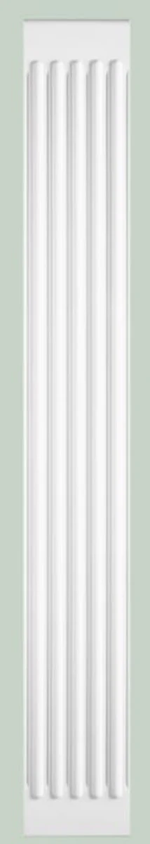 Baroque decorative element column white 27 x 2.9 x H. 200 cm - Baroque living room decoration