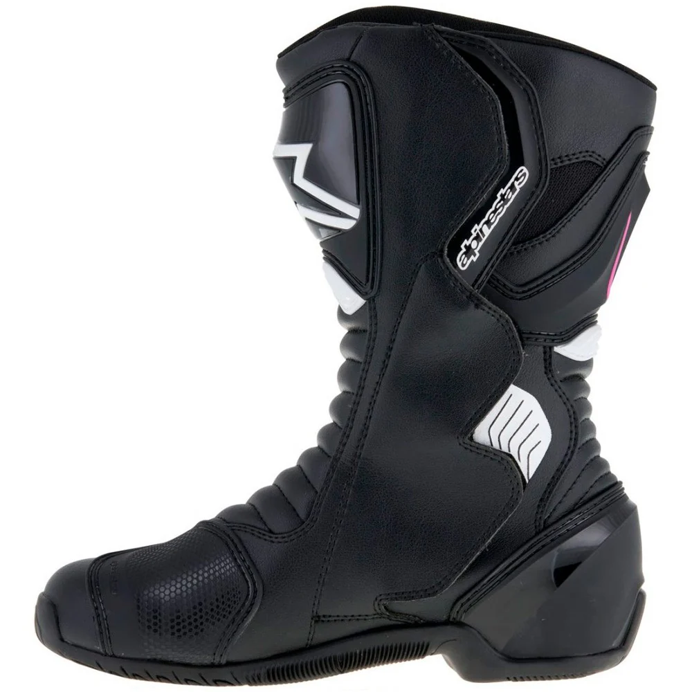 BOTAS ALPINESTARS STELLA SMX 6 V2 DS NEGRO / BLANCO / ROSA