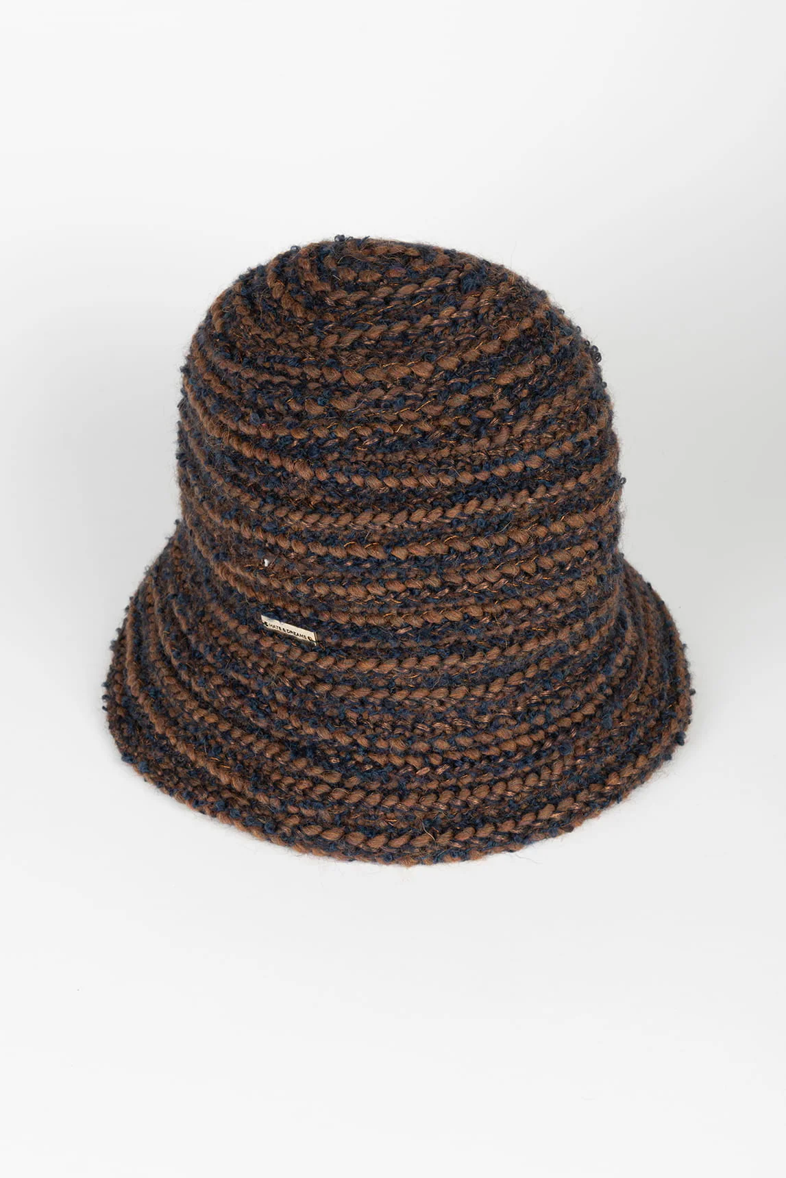 Rivera-Spanien Braun und blau melierter Bruma-Hut