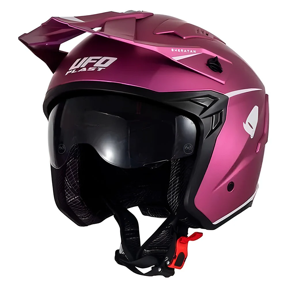 CASCO TRIAL UFO SHERATAN COLOR FUCSIEN