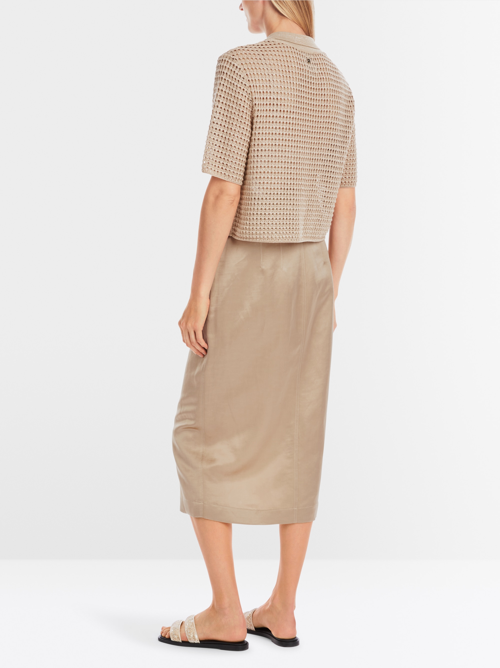 Marc-Cain Rethink Together Strick-Poloshirt